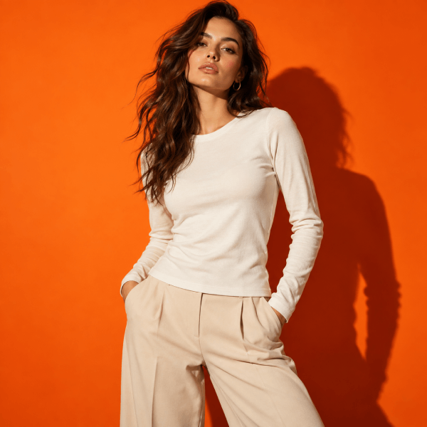 How Long Should a Woman’s Long Sleeve Tee Be Image