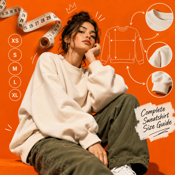 How to Choose the Right Sweatshirt Size: A Complete Guide Image