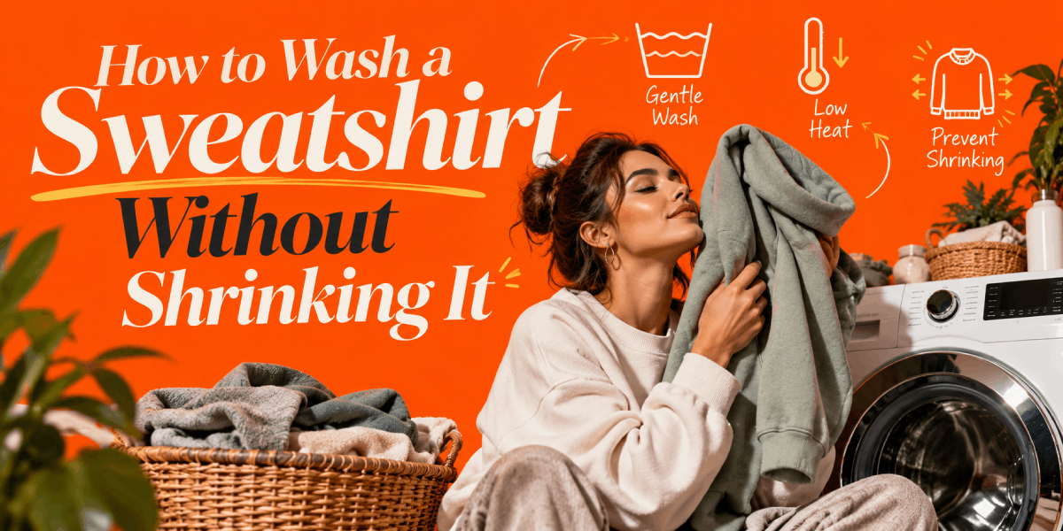 How to Wash a Sweatshirt Without Shrinking It Cover Image
