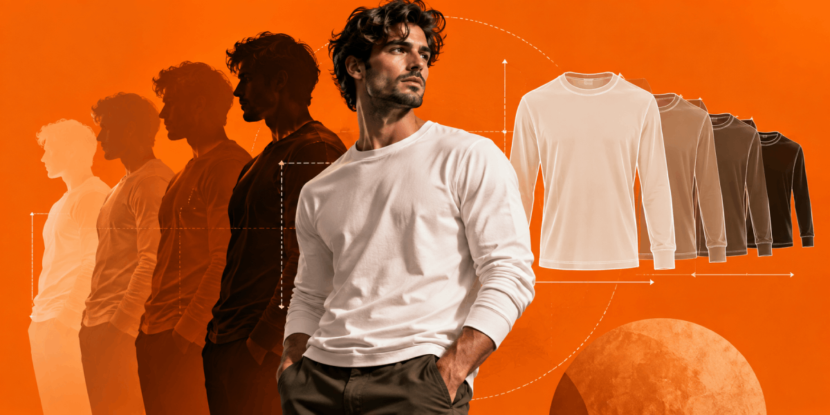 Men’s Long Sleeve Tee Size Chart: Complete Guide Cover Image