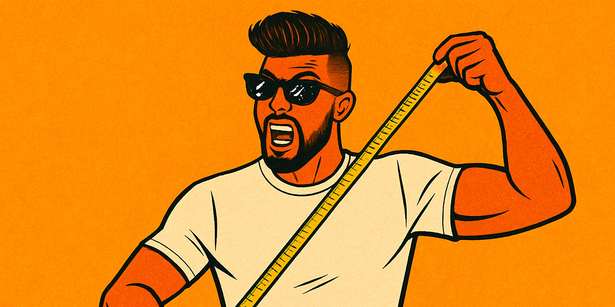 The Length Of Man's T-Shirt The Length Of Man's T-Shirt Image