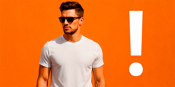 Wie sollte ein Herren-T-Shirt sitzen Bild