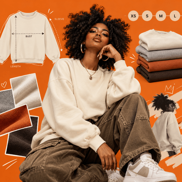 Women’s Sweatshirt Size Chart: Complete Guide Image