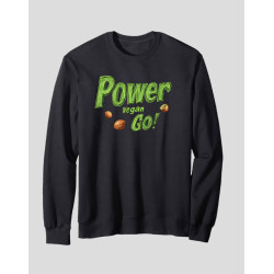 Men's Crewneck Sweatshirt "Vegan Power"
