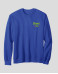 Men's Crewneck Sweatshirt "Power Vegan"