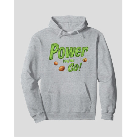 Women's Pullover Hoodie "Vegan Power"
