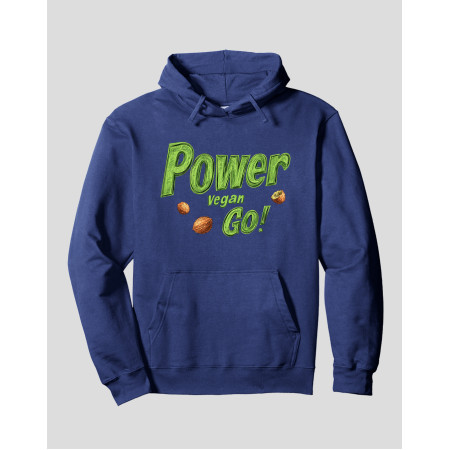 Women's Pullover Hoodie "Vegan Power"