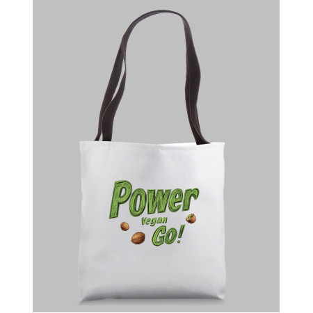 Men's Tote Bag "Vegan Power"