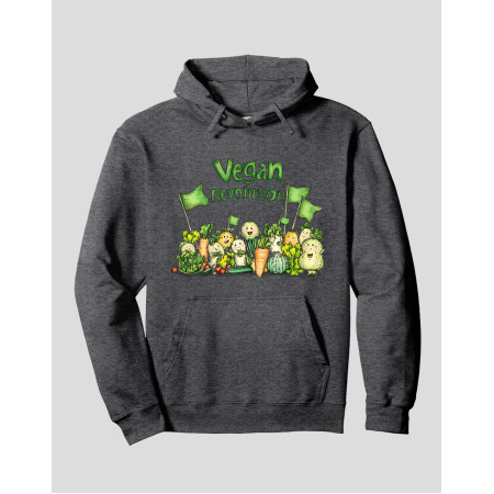 Women's Pullover Hoodie "Vegan Revolution"