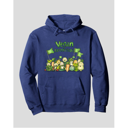Women's Pullover Hoodie "Vegan Revolution"