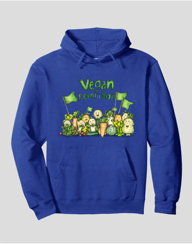 Women's Pullover Hoodie "Vegan Revolution"