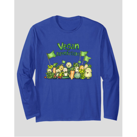 Women's Long Sleeve T-shirt "Vegan Revolution"
