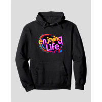 Men's Pullover Hoodie "Enjoying Life"