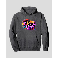 Men's Pullover Hoodie "Enjoying Life"
