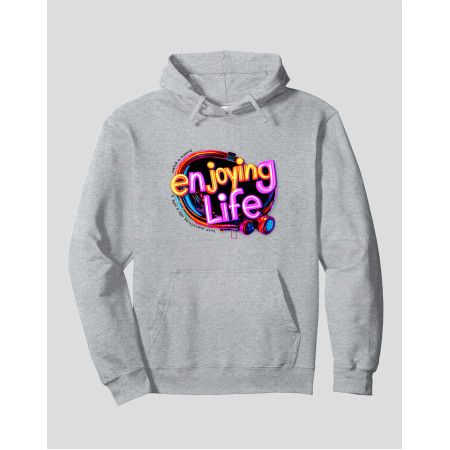 Women's Pullover Hoodie "Enjoying Life"