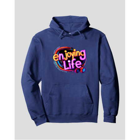 Women's Pullover Hoodie "Enjoying Life"