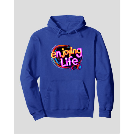 Women's Pullover Hoodie "Enjoying Life"