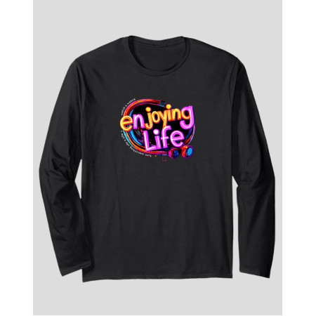 Women's Long Sleeve T-shirt "Enjoying Life"
