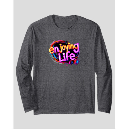Women's Long Sleeve T-shirt "Enjoying Life"