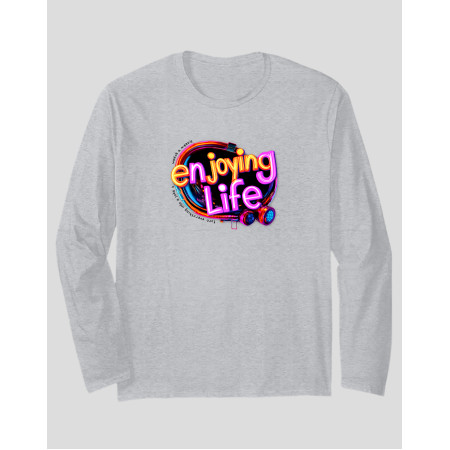 Women's Long Sleeve T-shirt "Enjoying Life"