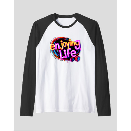 Men's Raglan "Enjoying Life"