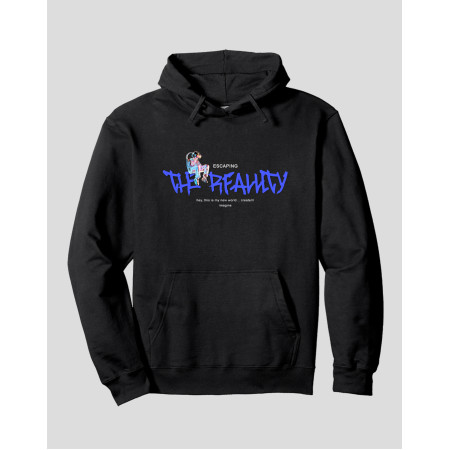 Women's Pullover Hoodie "Escaping The Reality 2"
