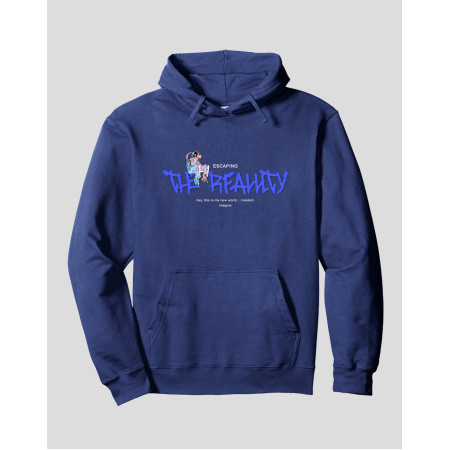 Women's Pullover Hoodie "Escaping The Reality 2"