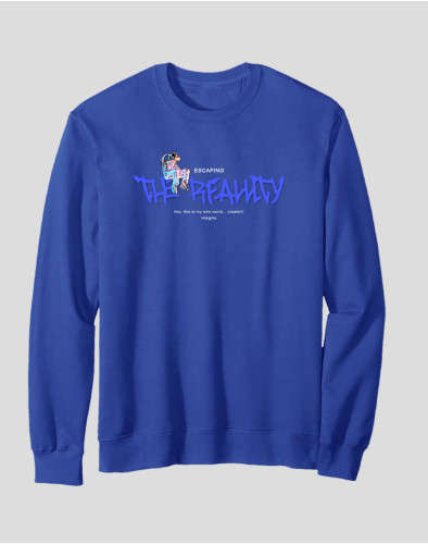 Men's Crewneck Sweatshirt "Escaping The Reality 2"