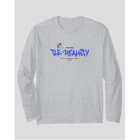 Women's Long Sleeve T-shirt "Escaping The Reality 2"
