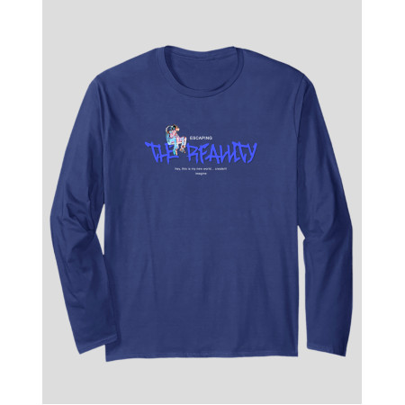 Women's Long Sleeve T-shirt "Escaping The Reality 2"