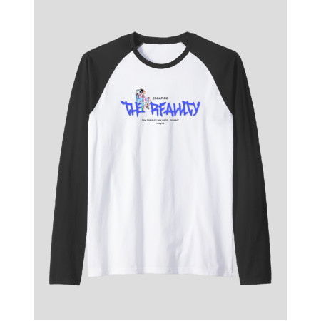 Men's Raglan "Escaping The Reality 2"