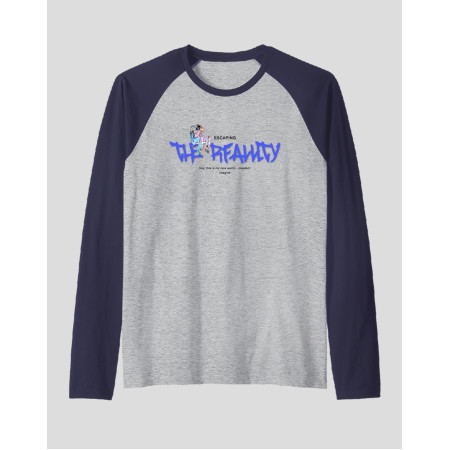 Men's Raglan "Escaping The Reality 2"