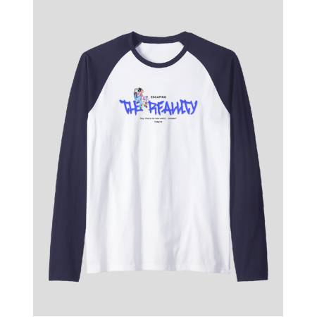 Men's Raglan "Escaping The Reality 2"