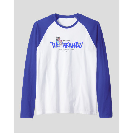 Men's Raglan "Escaping The Reality 2"