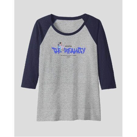 Women's Raglan "Escaping The Reality 2"