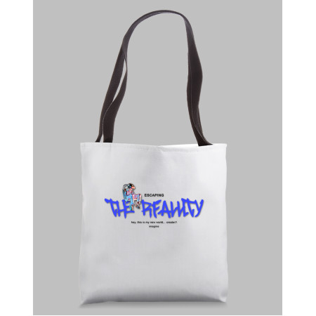 Men's Tote Bag "Escaping The Reality 2"