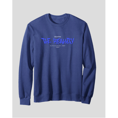 Men's Crewneck Sweatshirt "Escaping The Reality"