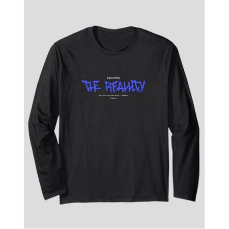 Women's Long Sleeve T-shirt "Escaping The Reality"