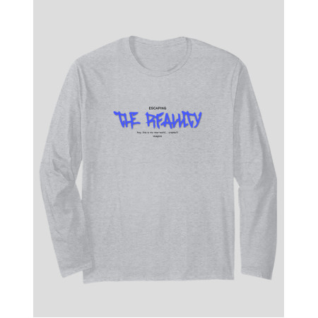 Women's Long Sleeve T-shirt "Escaping The Reality"