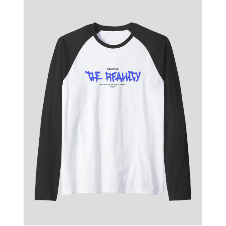 Men's Raglan "Escaping The Reality"