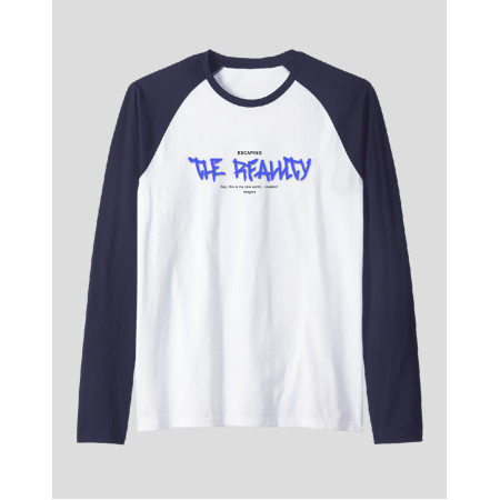 Men's Raglan "Escaping The Reality"