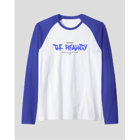 Men's Raglan "Escaping The Reality"