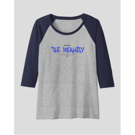 Women's Raglan "Escaping The Reality"