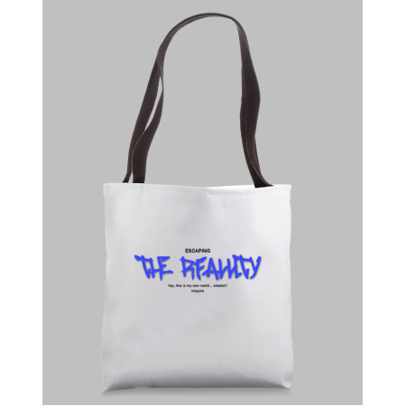 Men's Tote Bag "Escaping The Reality"