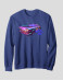 Men's Crewneck Sweatshirt "Game Car"