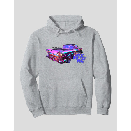 Women's Pullover Hoodie "Game Car"