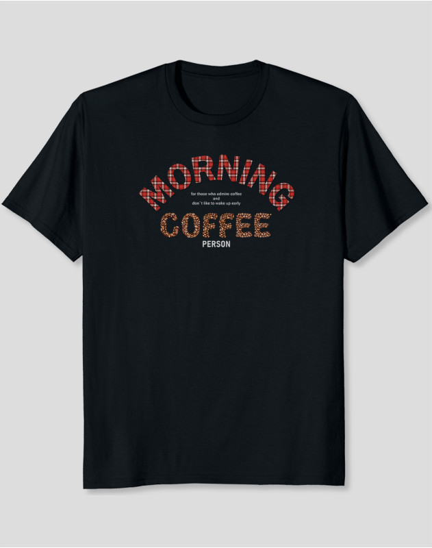 Men's T-Shirt "Morning Coffee Person"