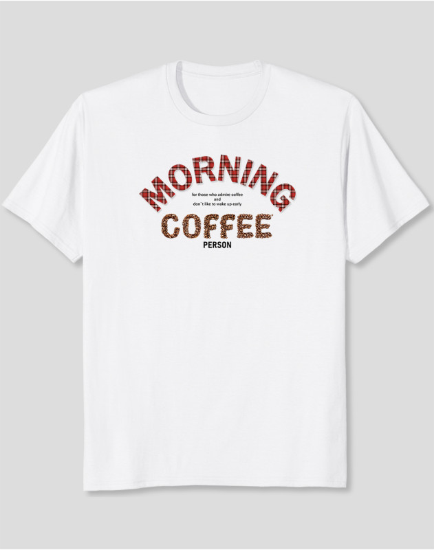 Men's T-Shirt "Morning Coffee Person"