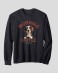 Men's Crewneck Sweatshirt "Morning Coffee Dog"