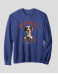 Men's Crewneck Sweatshirt "Morning Coffee Dog"